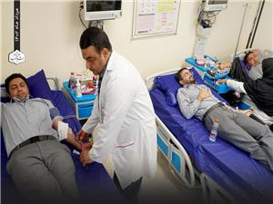 Employees of Golgohar Iron and Steel Development Company donated 30 liters of blood