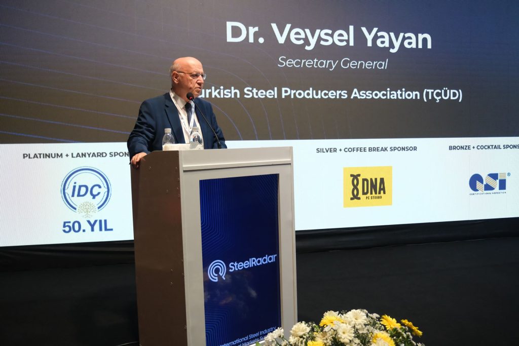 TÇÜD Secretary General Veysel Yayan Evaluated the Turkish Steel Sector at Steel Summit 2025
