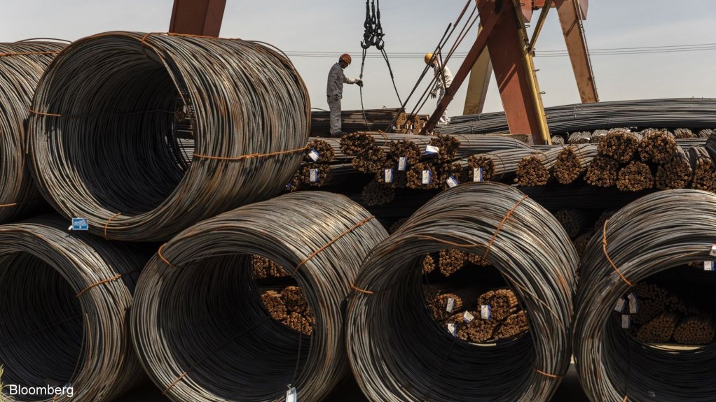 Iron-ore falls as China steel body says output curbs under way