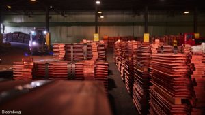 Copper’s slide from record reflects reality of weak demand, rising stocks