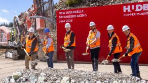 Hudbay breaks ground at New Ingerbelle expansion for Copper Mountain mine