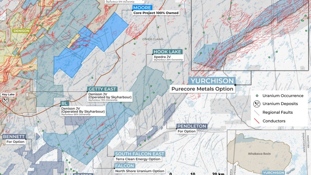 Purecore consolidates all available data to refine drilling at Yurchison uranium project