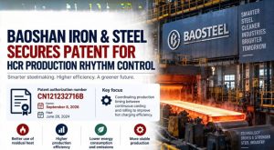 Energy Efficiency, New Axis of Competition for Chinese Steelmakers; Baoshan Registers HCR Patent